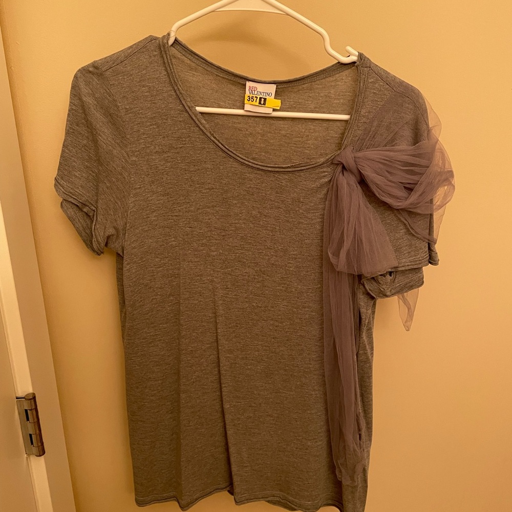 RED Valentino shirt with bow detail. Excellent condition - worn once.